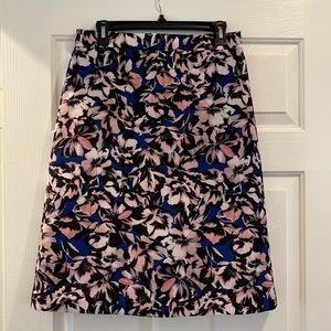 NWT J. Crew A-Line Pencil skirt - Tropical Floral